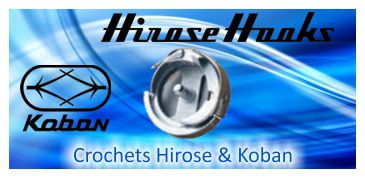 Crochets HIROSE & KOBAN en vente sur notre boutique en ligne Crochets HIROSE & KOBAN en vente sur notre boutique en ligne