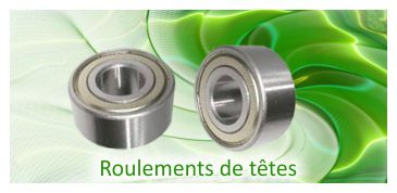 Roulements de tête en vente sur notre boutique en ligne Roulements de tête en vente sur notre boutique en ligne